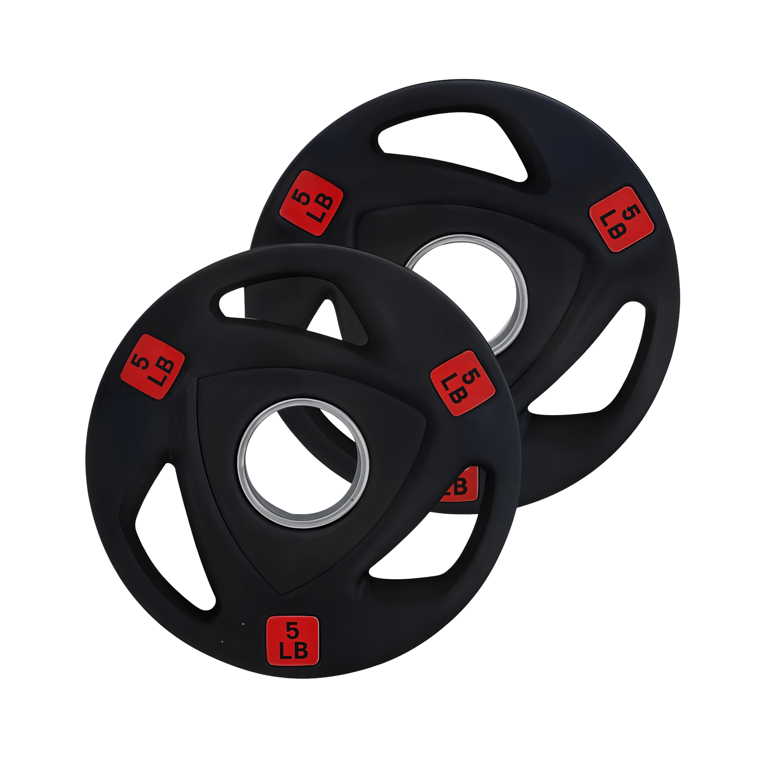5 LB Rubber Weight Plate